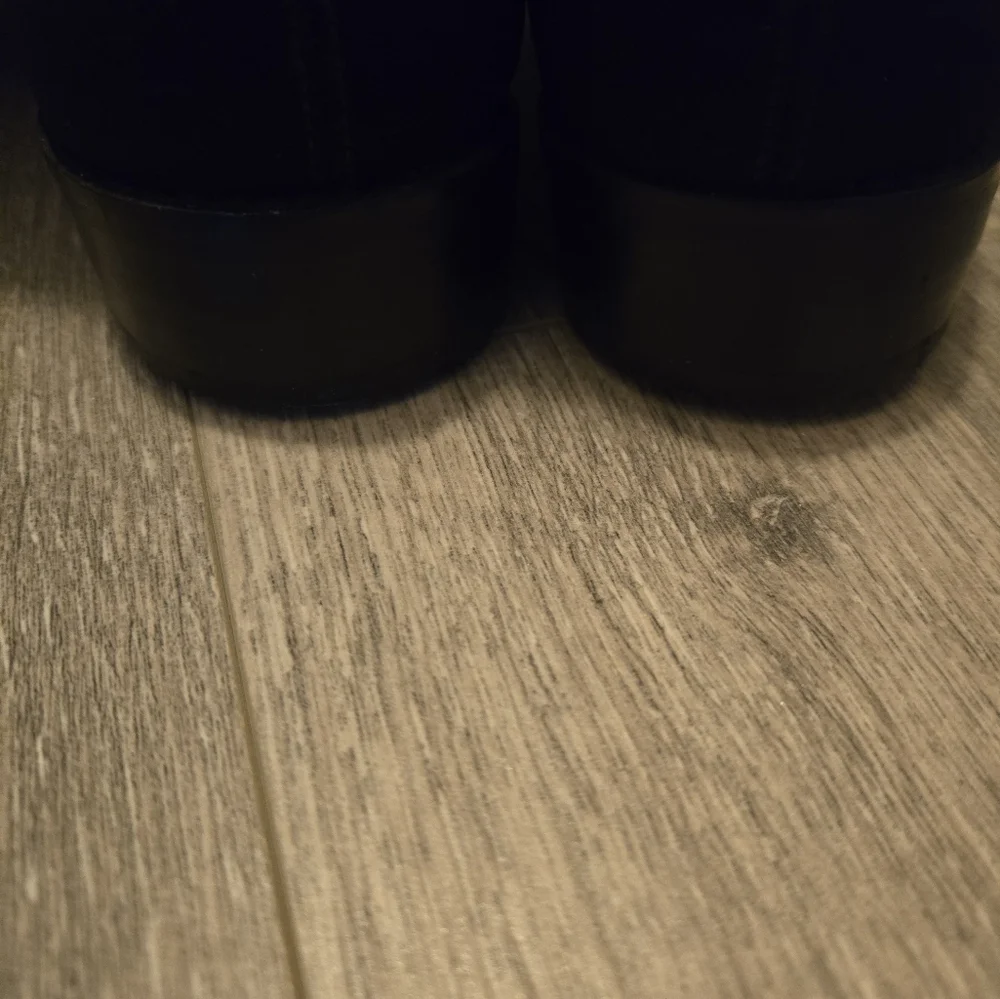 Stuart Weitzman Over the Knee Leather Boots Black Size 8M - Picture 3 of 5